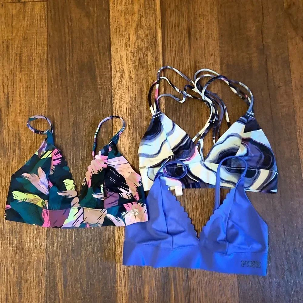 Pink buddle bralette bra